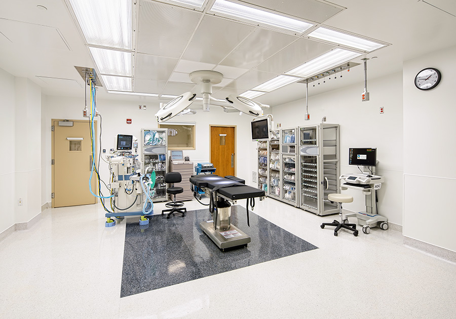 operating room at the Ambulatory Surgery Center at St. Joseph's