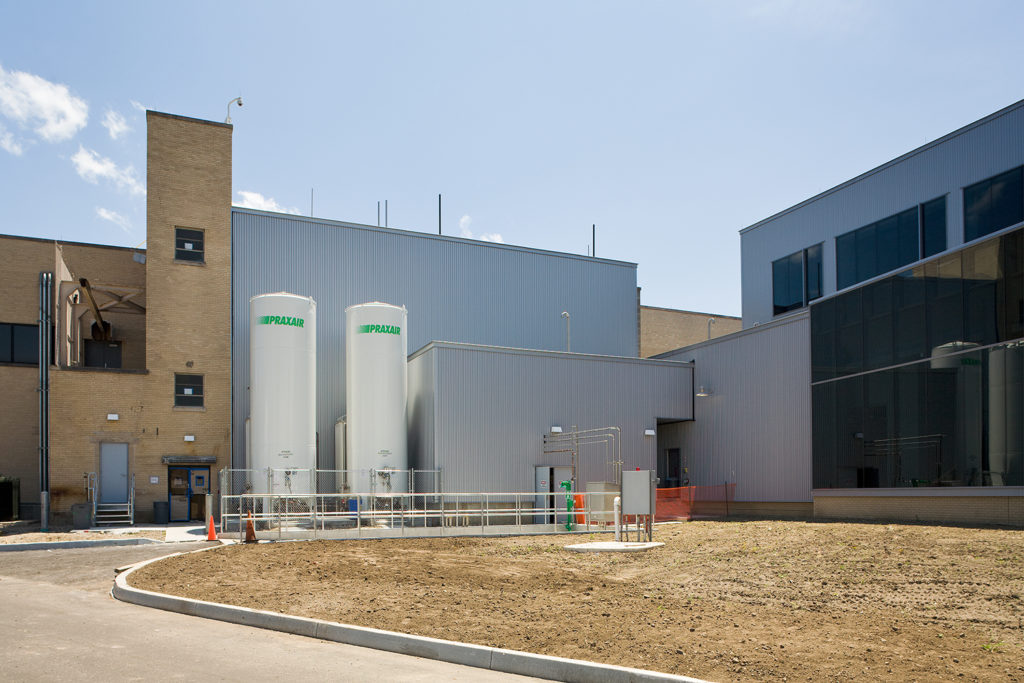 exterior of Mannkind Corporation's Technosphere Insulin Manufacturing Facility
