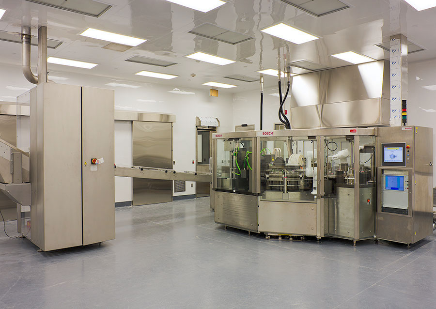 sterile fill/packaging lines at the Technosphere Insulin Manufacturing Facility
