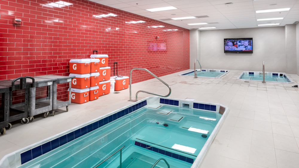 soaking tubs at new jersey institute of technology's wellness center