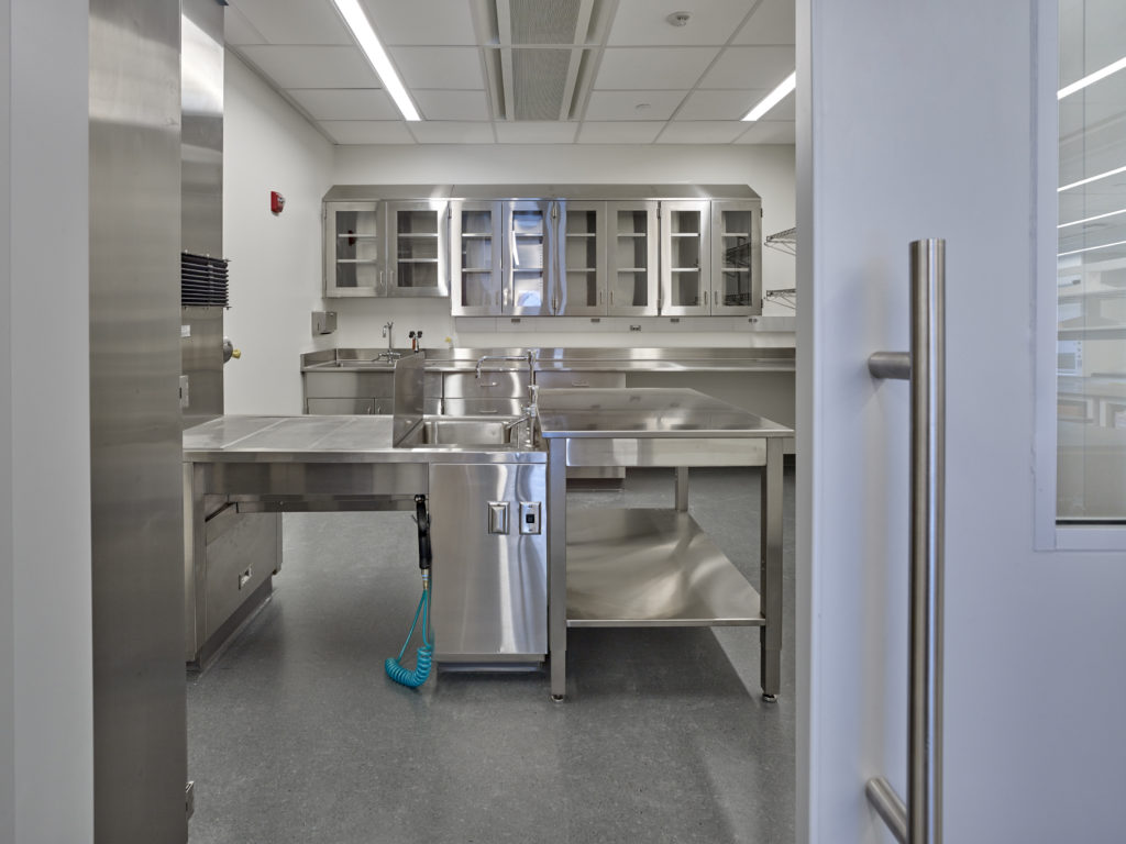 lab facilities at UPenn's stemmler hall