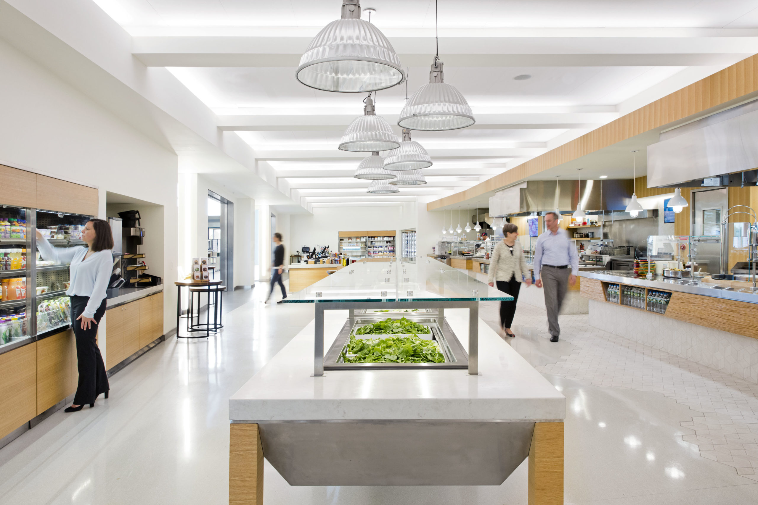 coffee bar and cafeteria at Bristol-Myers Squibb Princeton Pike Offices