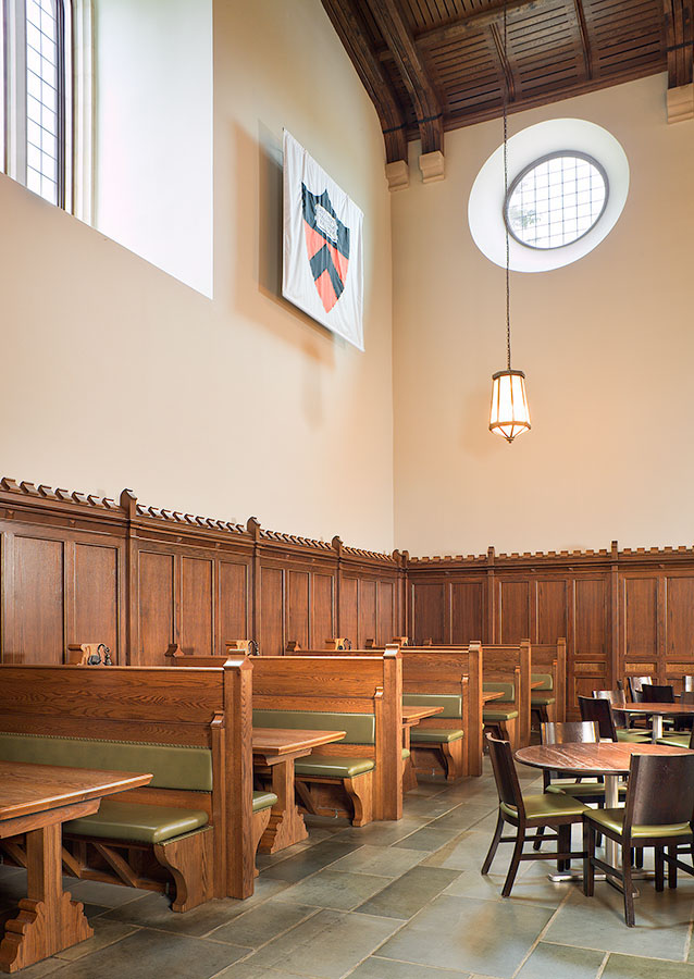 dining hall seating at whitman college
