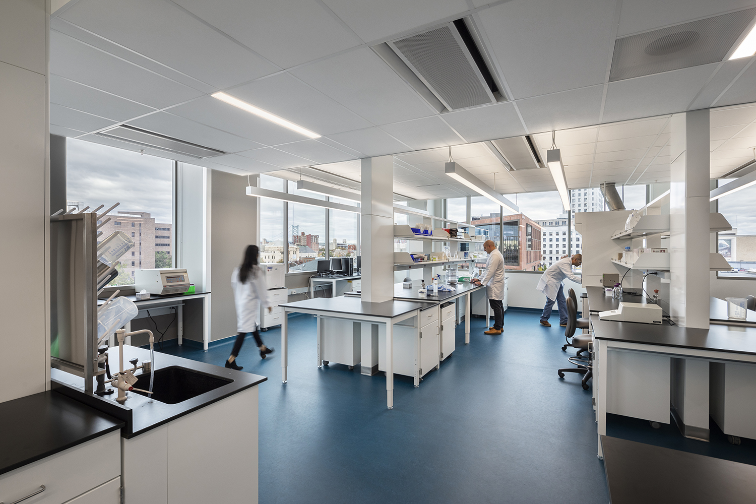 research laboratory spaces for Rutgers University–Camden and Rowan