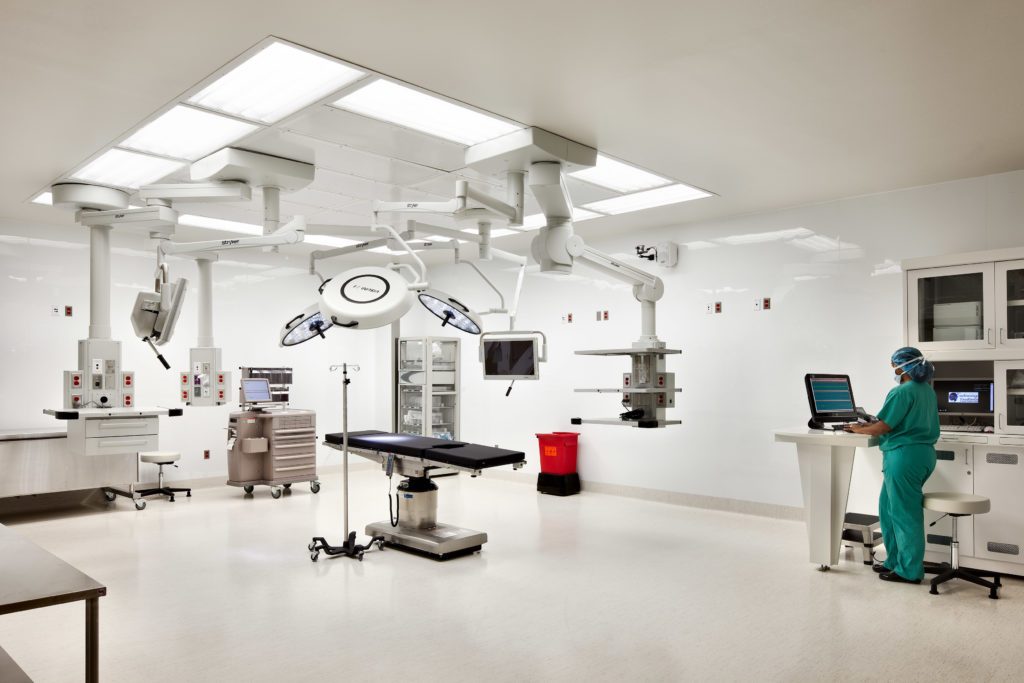 advanced systems-integrated operating theaters at saint joseph's