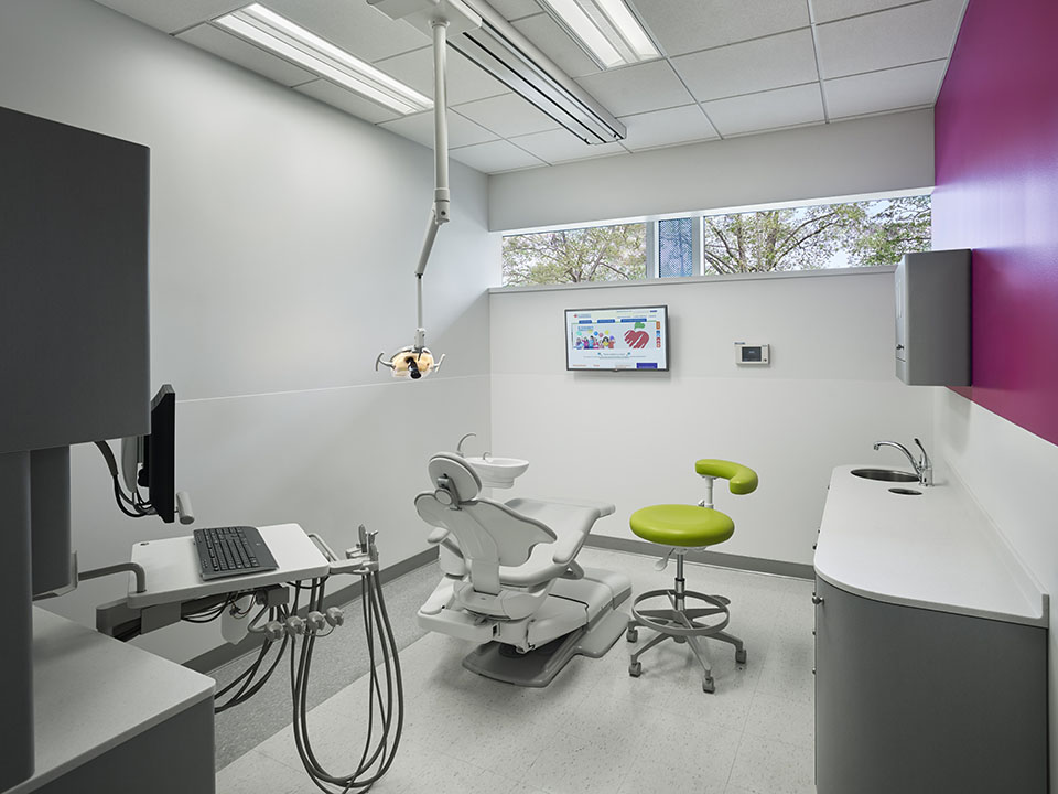 dentistry suite at St. Christopher’s Hospital for Children in North Philadelphia