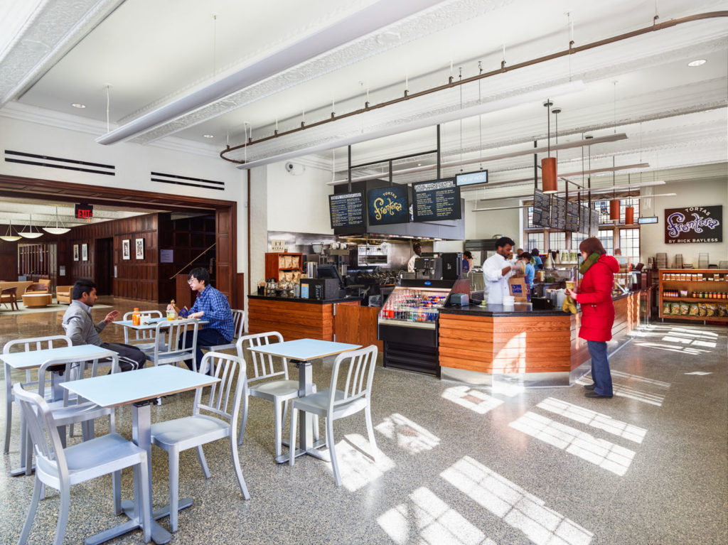 cafe in university of pennsylvania's arch building