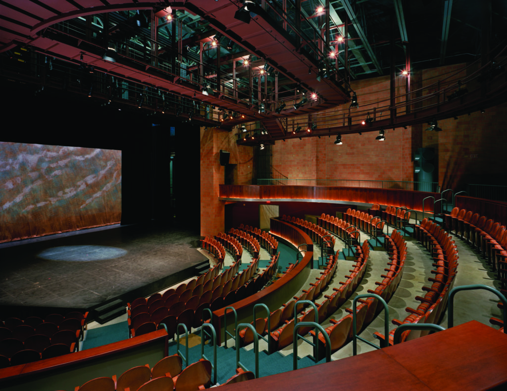 349 seat experimental theater in Red Bank New Jersey